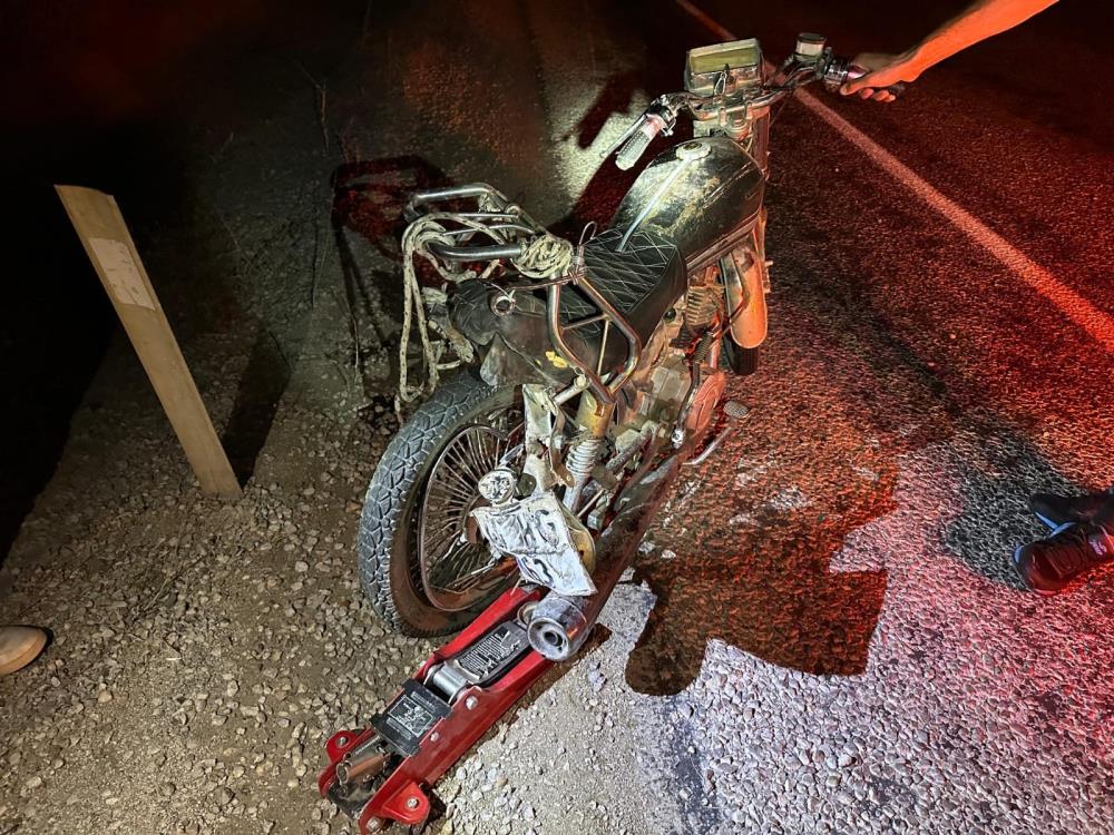 Malatya'da otomobil ile motosiklet çarpıştı