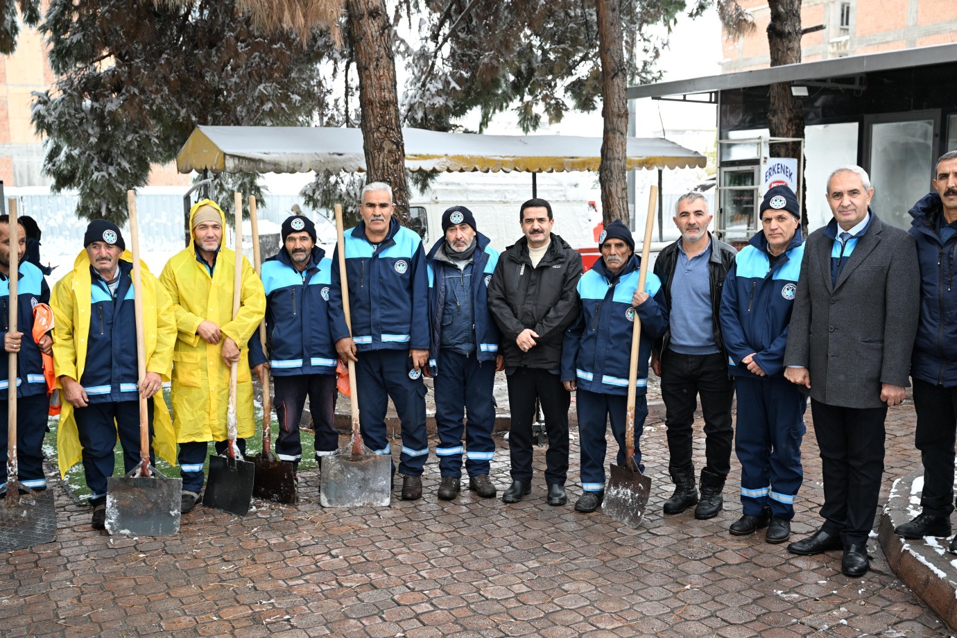  Başkan Taşkın, çalışmaları sahadan yönetti