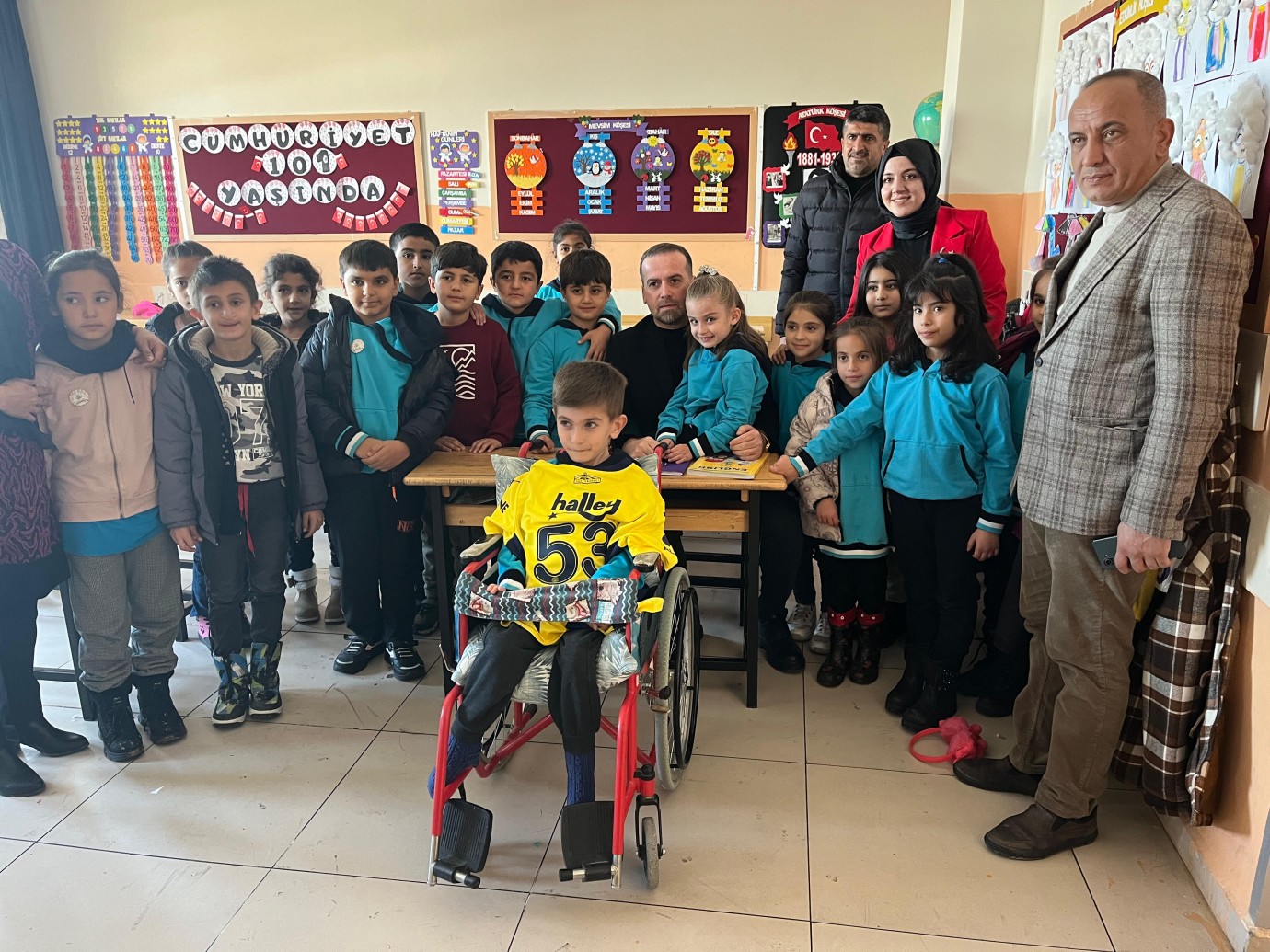 MAGİNDER’den ‘Kahraman Öğretmenlere’ anlamlı ziyaret