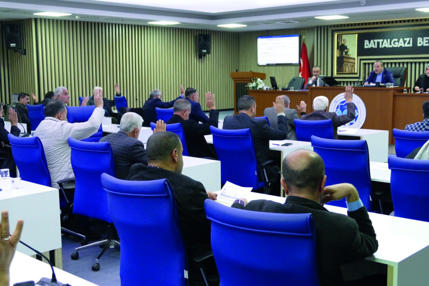 Battalgazi Meclisi yılın son birleşimini gerçekleştirdi