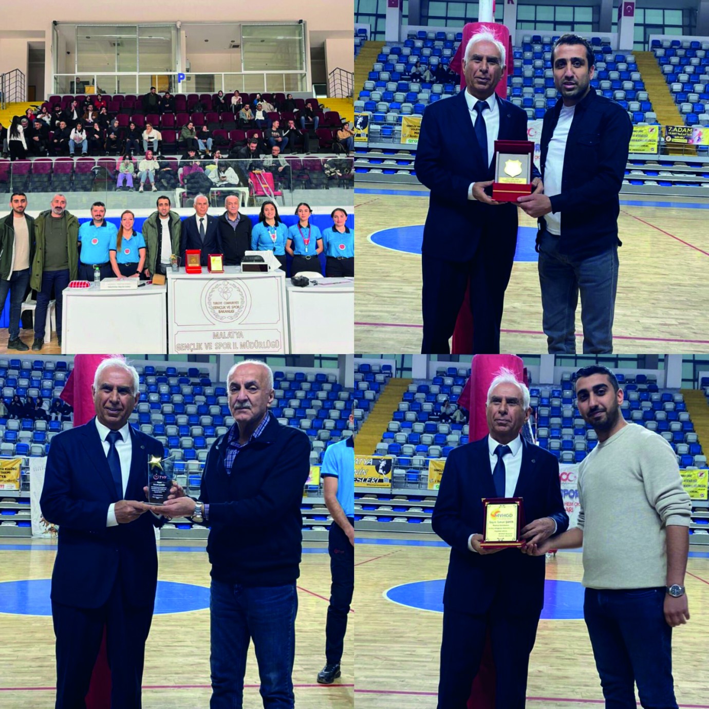 Malatya voleybolunun emektarı İsmail Şahin emekli oldu