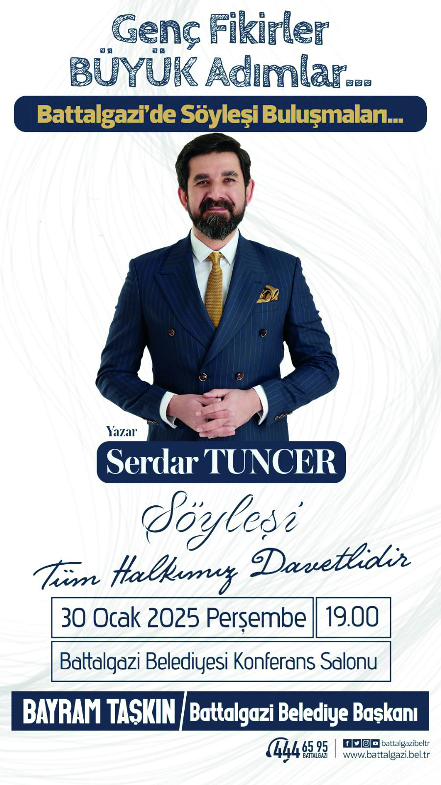 Battalgazi'de İlham veren söyleşiler devam ediyor