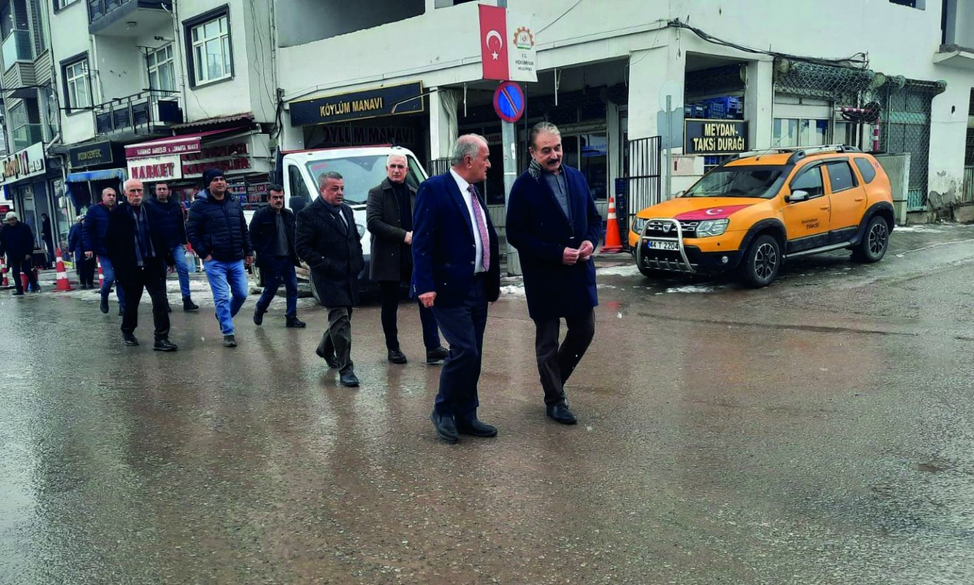 Şevket Keskin Hekimhan esnafını dinledi