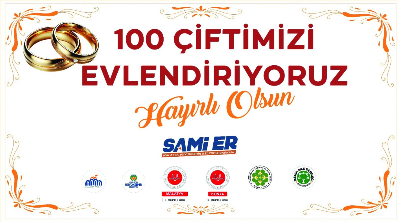 Malatya’da 100 çift için toplu nikâh töreni: Tarih ve detaylar