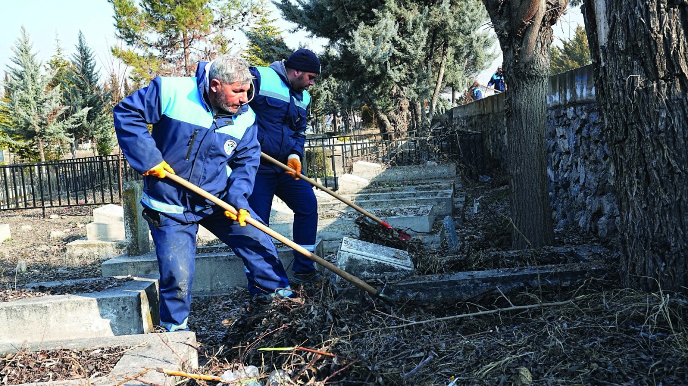 Battalgazi Belediyesi tam kadro sahada