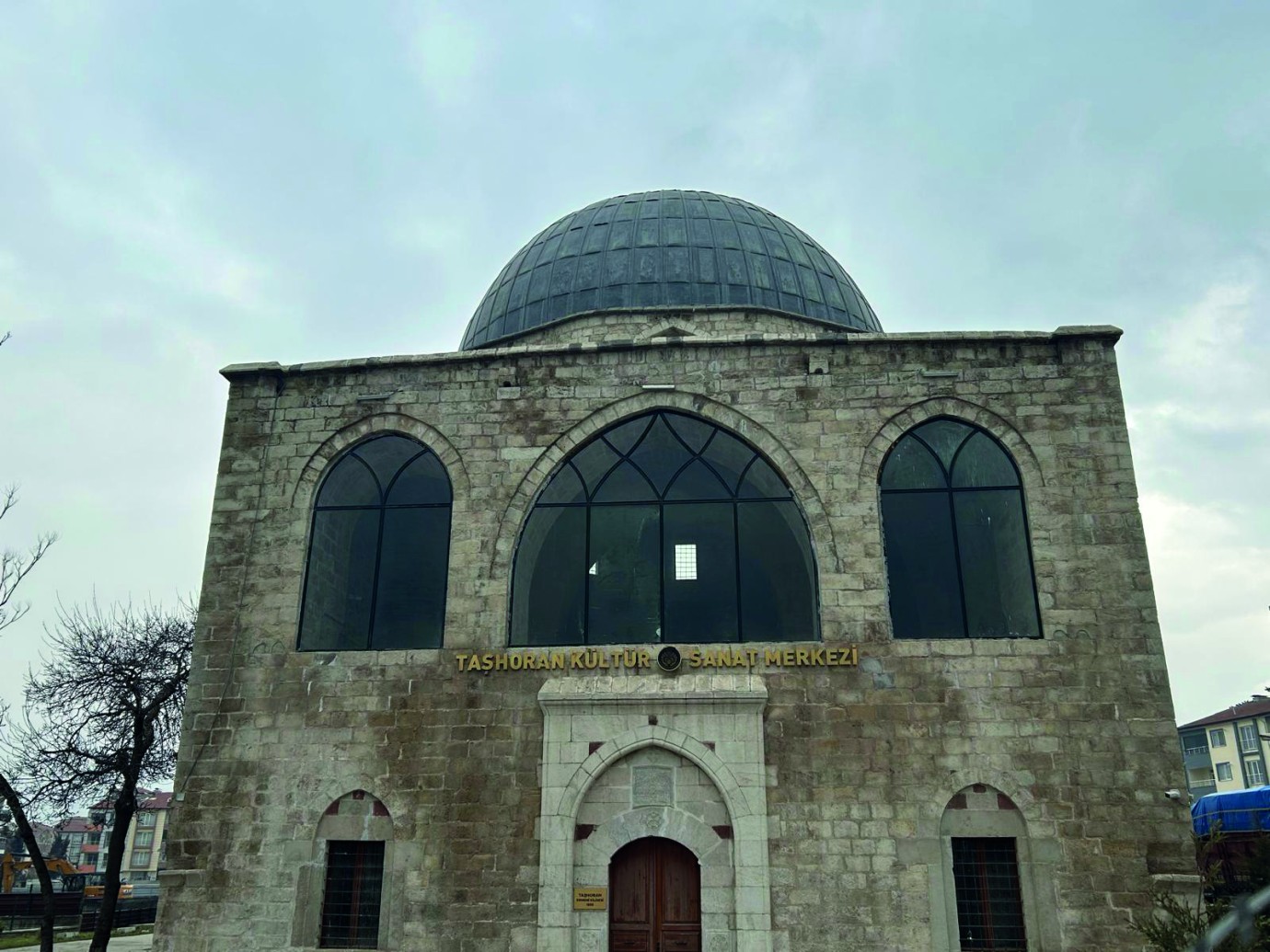 Taşhoran Kültür Merkezi'nde onarım çalışmaları devam ediyor
