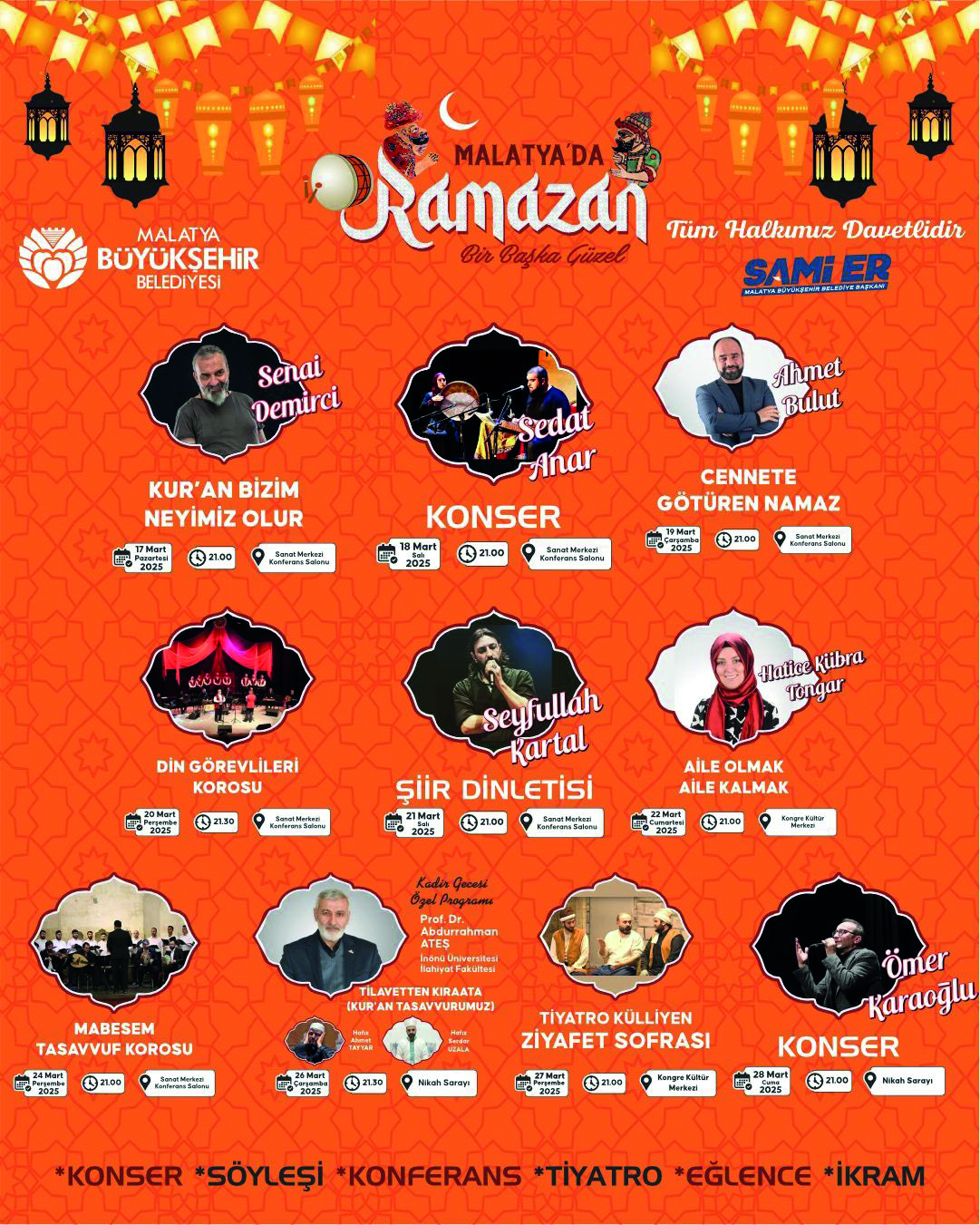 Ramazan etkinlikleri bu yıl göz kamaştıracak