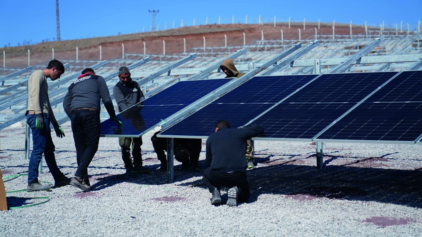 Battalgazi'de güneş enerjisi santrali faaliyete geçiyor