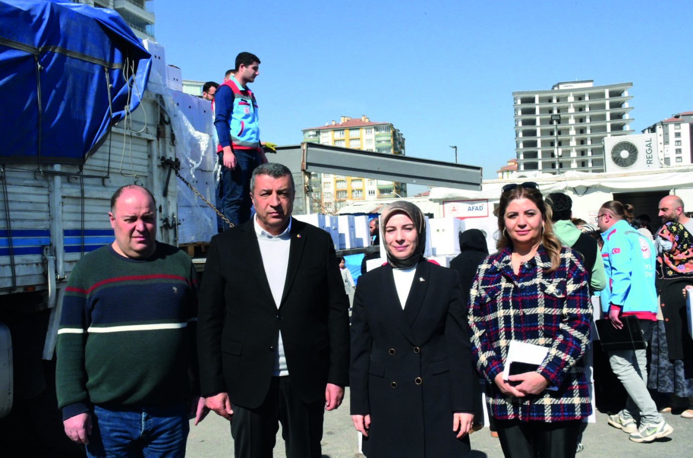 Malatya’da depremzedelere yardım seferberliği