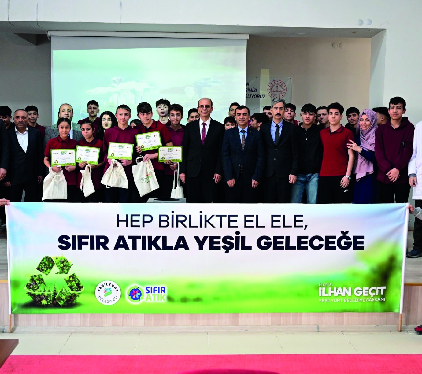 ‘Sıfır Atık’ seferberliği Yeşilyurt’ta başladı