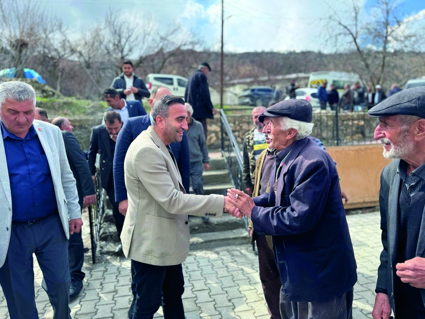 Akçadağ’da bayramlaşma töreni
