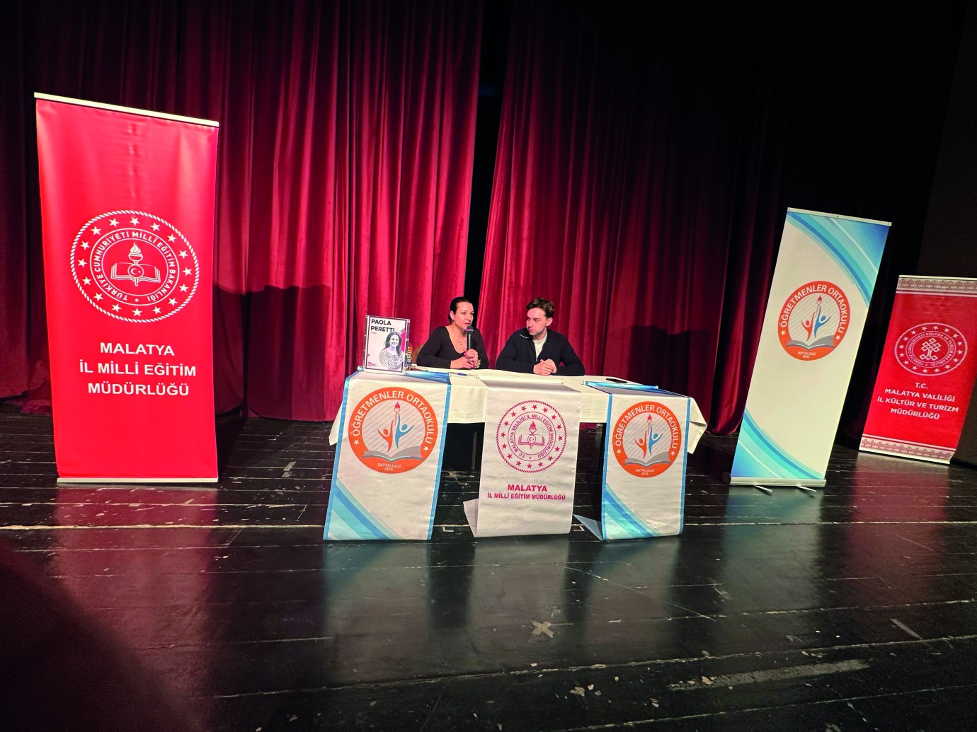 İtalyan Yazar Paola Peretti Malatya'da Okurlarıyla Buluştu