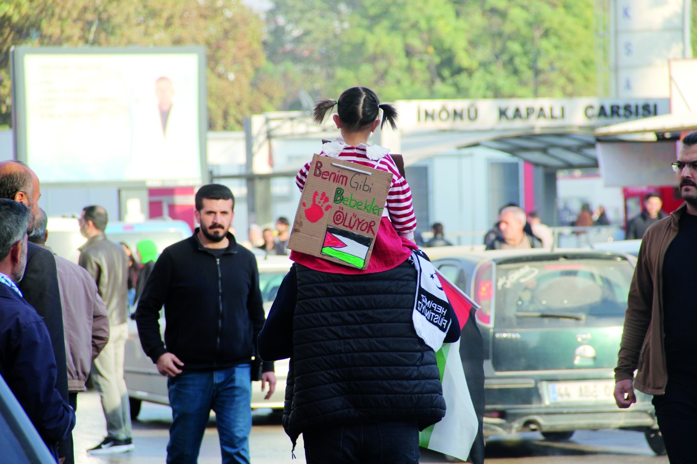 Gazze direnişi için tekbir eylemi gerçekleştirildi