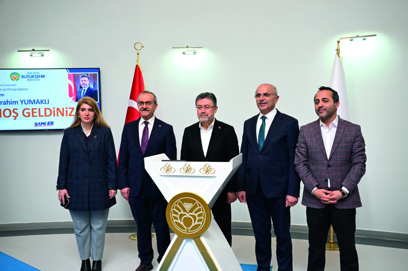 Bakan Yumaklı’dan Başkan Er’e Ziyaret 