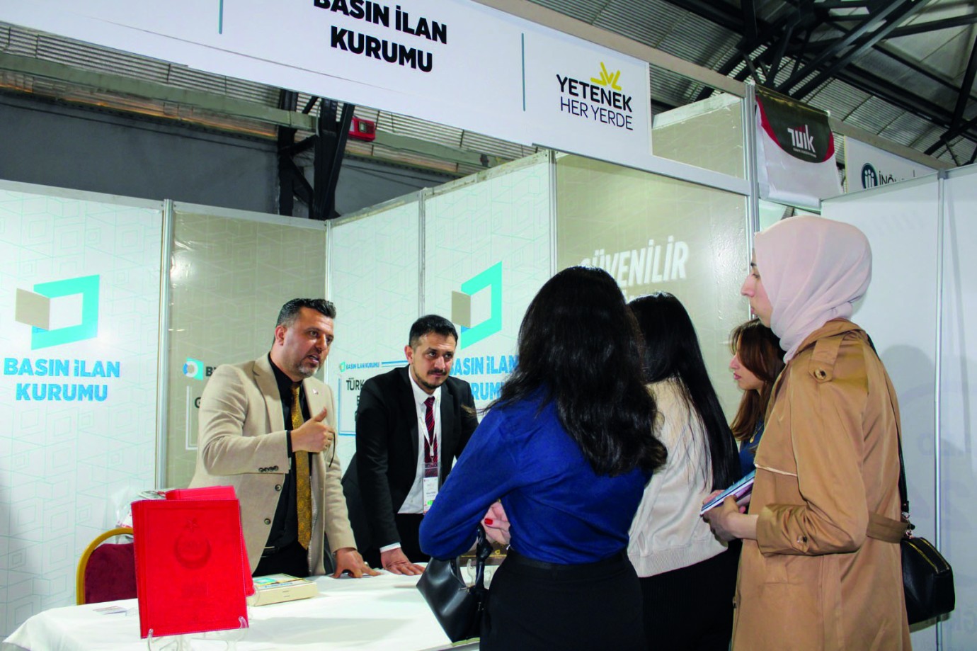 BİK, İpekyolu Kariyer Fuarı’na katıldı