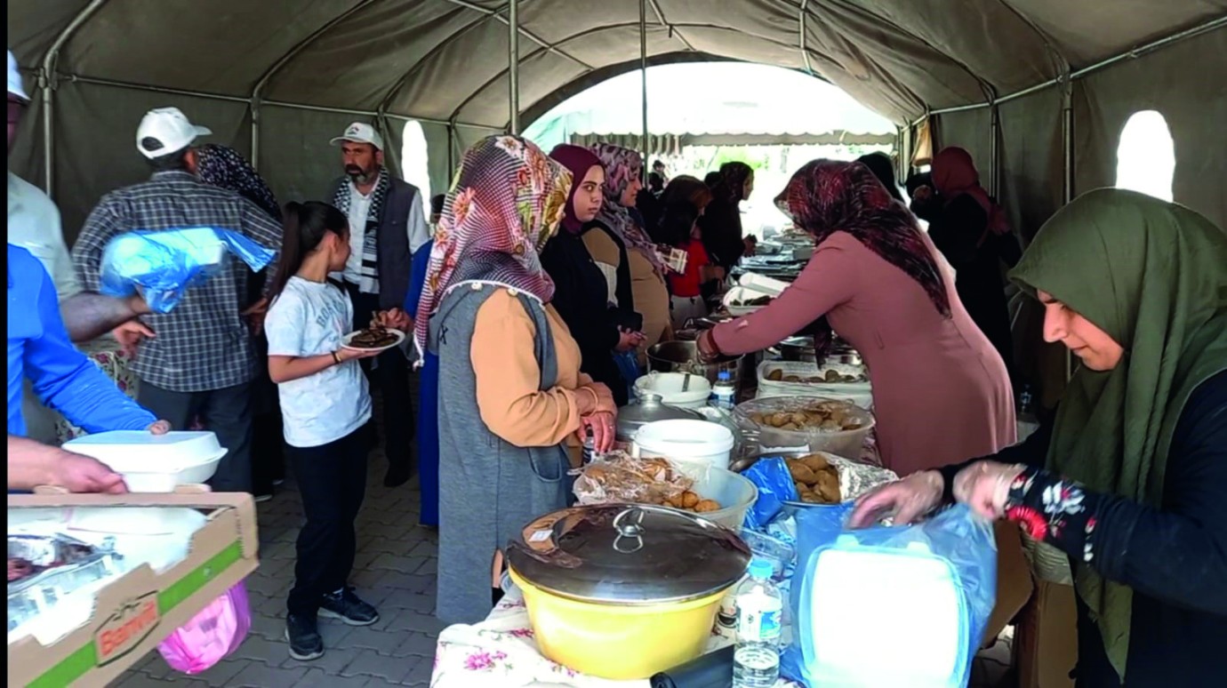 Dilek Mahallesi Gazze için Tek Yürek 