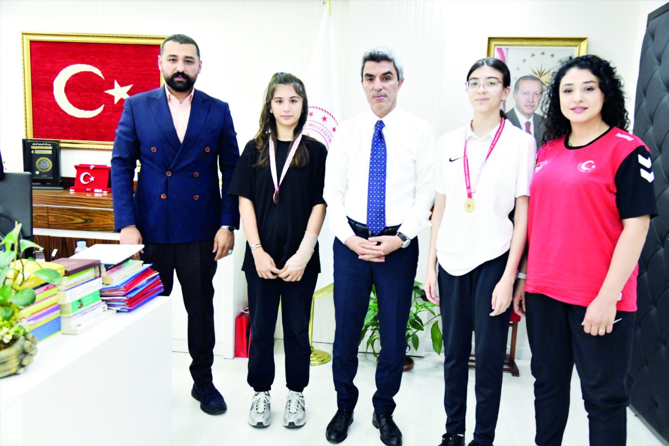 Malatyalı öğrencilerden okul sporları finallerinde büyük başarı
