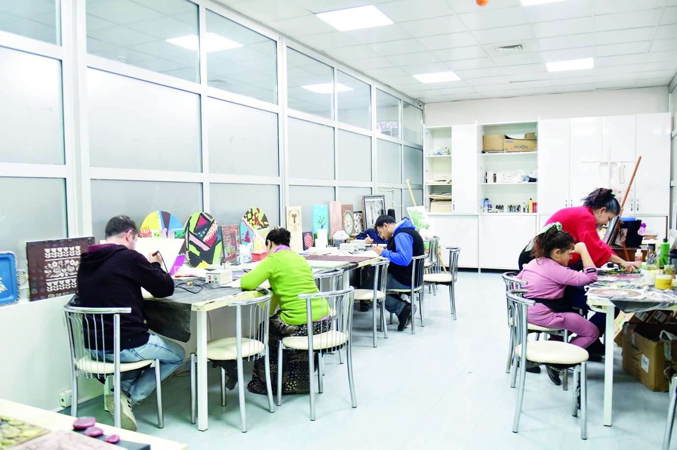 Engelli bireylere sanatla sosyal destek