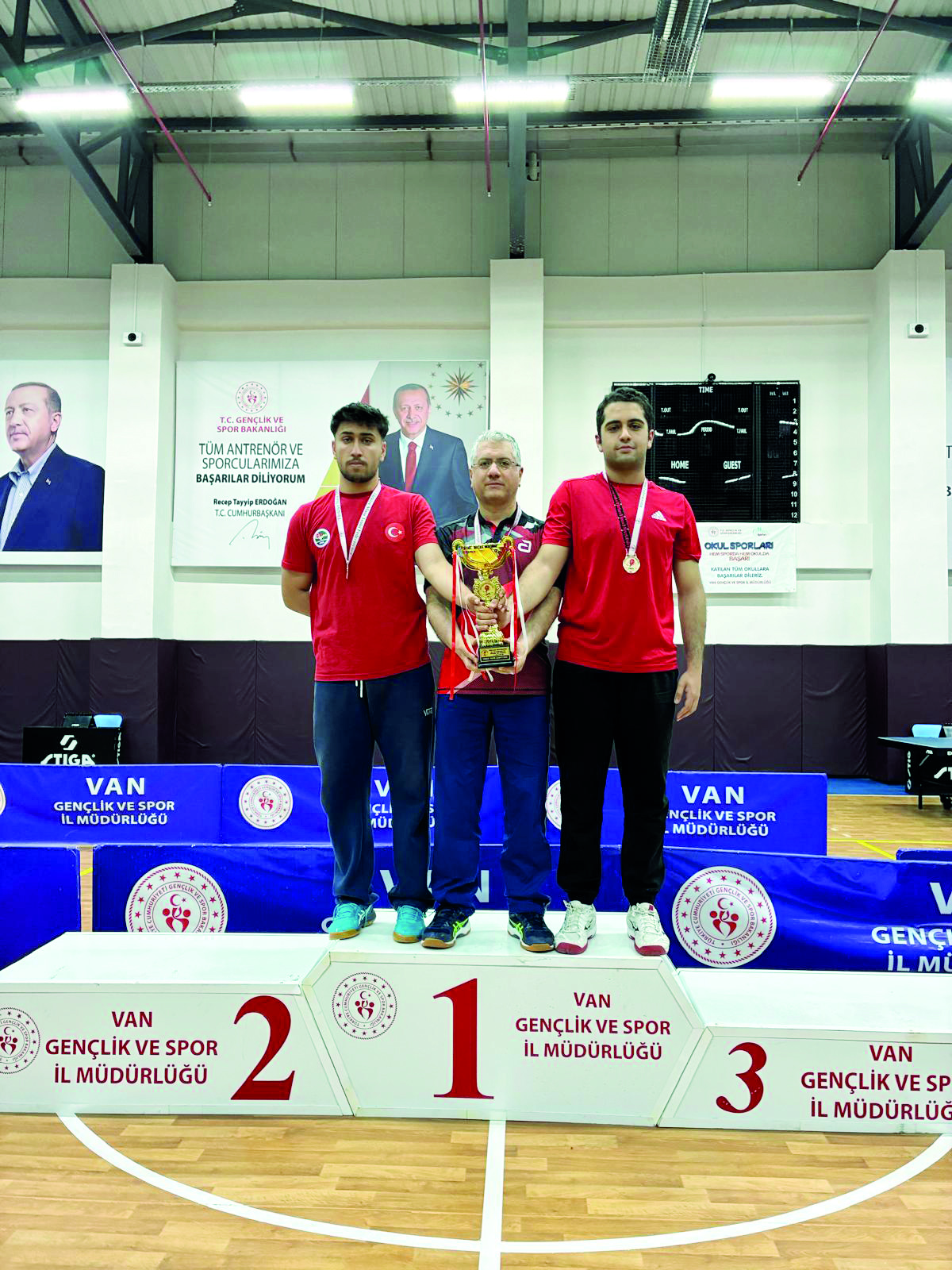 Masa Tenisinde Şampiyon Malatya Yeşilyurtspor, Türkiye Finallerinde!