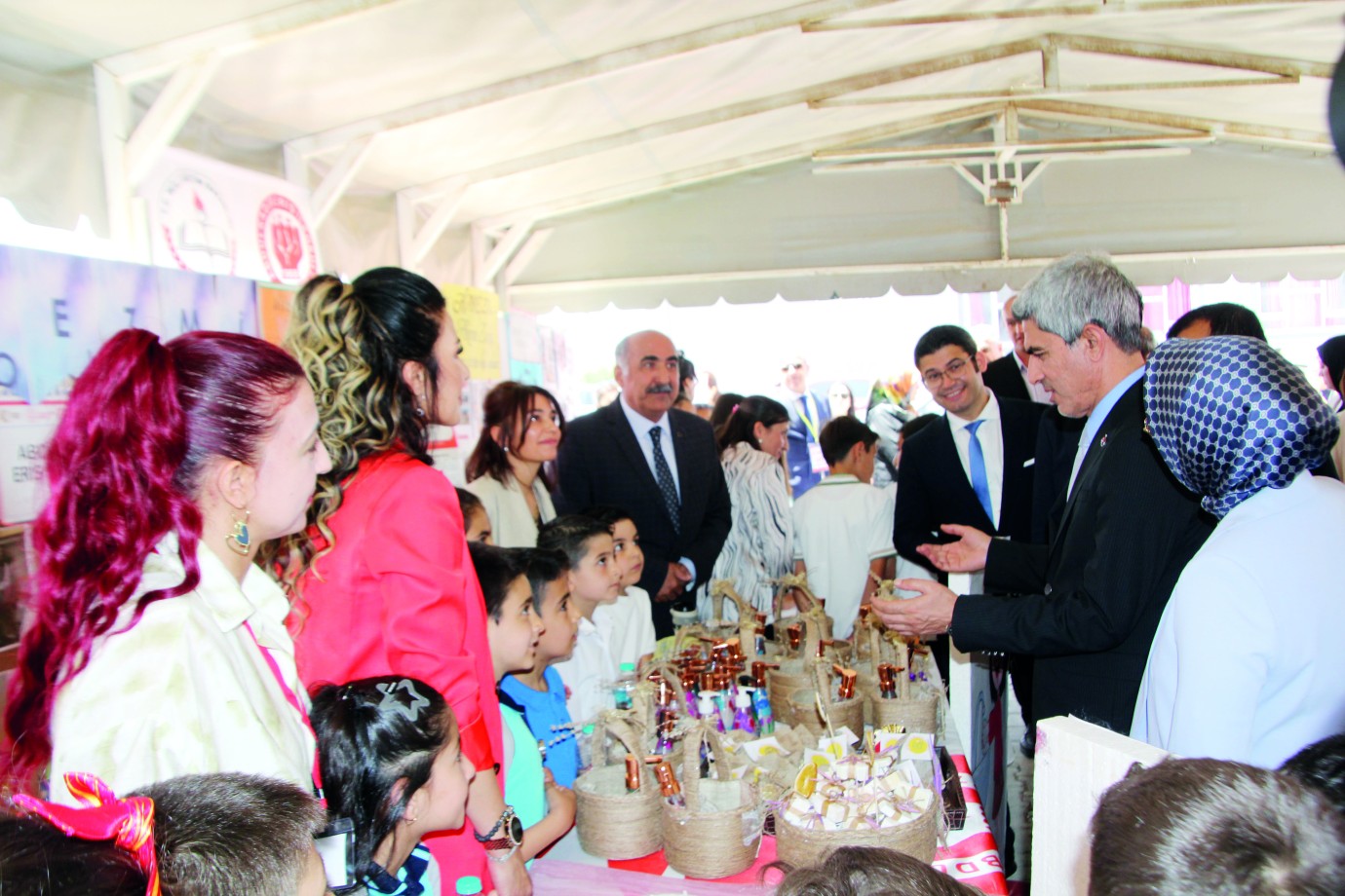 Harezmi Eğitim Modeli Yıl Sonu Sergisi düzenlendi