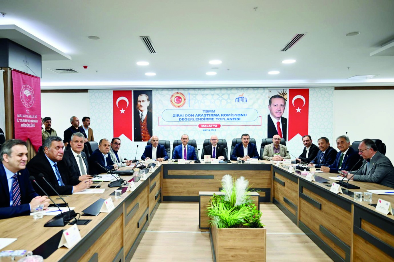 Malatya’da Zirai Don Değerlendirme Toplantısı Yapıldı