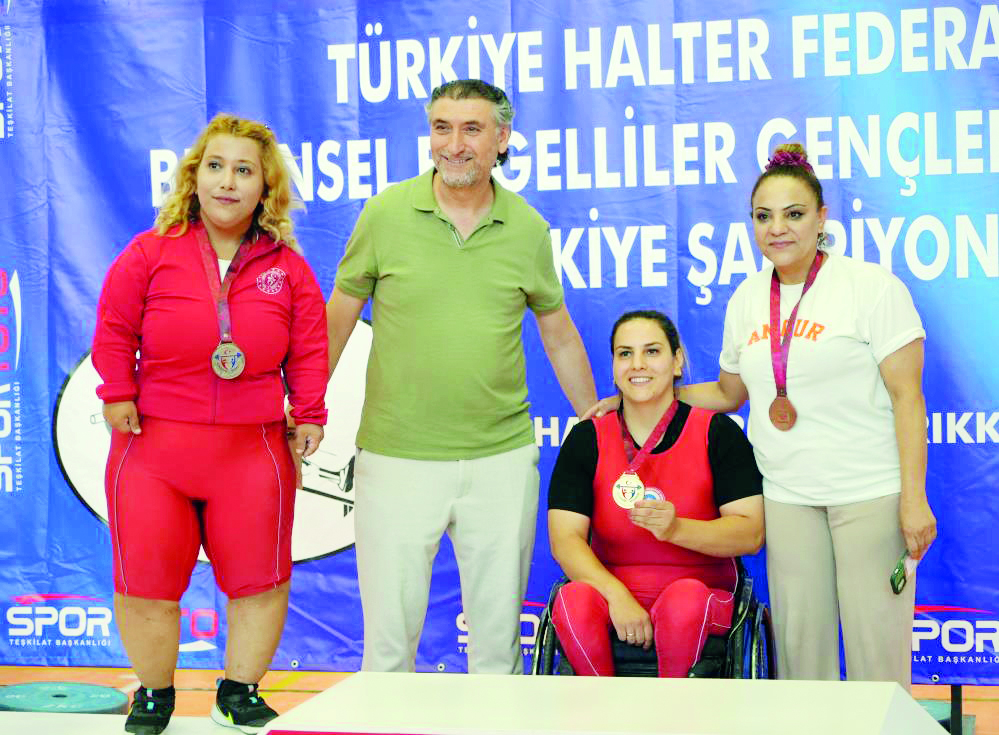 Bedensel engelli sporcular, Türkiye Şampiyonası'nda güçlerini gösterdi