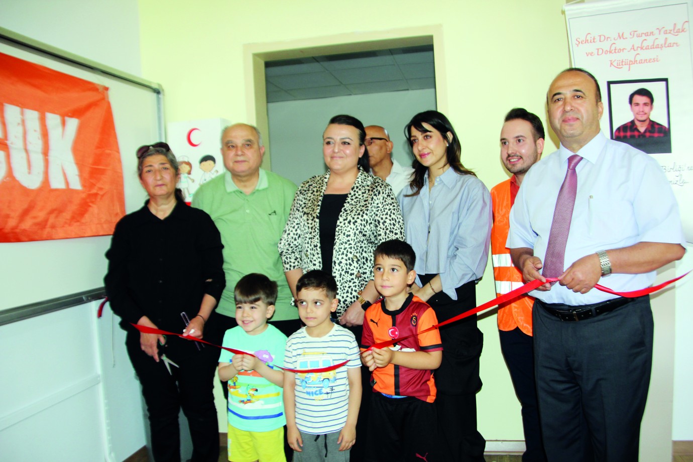 Şehit Dr. M. Turan Yazlak ve Doktor Arkadaşları Kütüphanesi açıldı