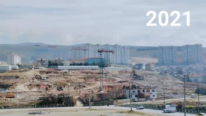 Eski İmar İskân Evleri yerinde yeni bir yaşam alanı yükseldi