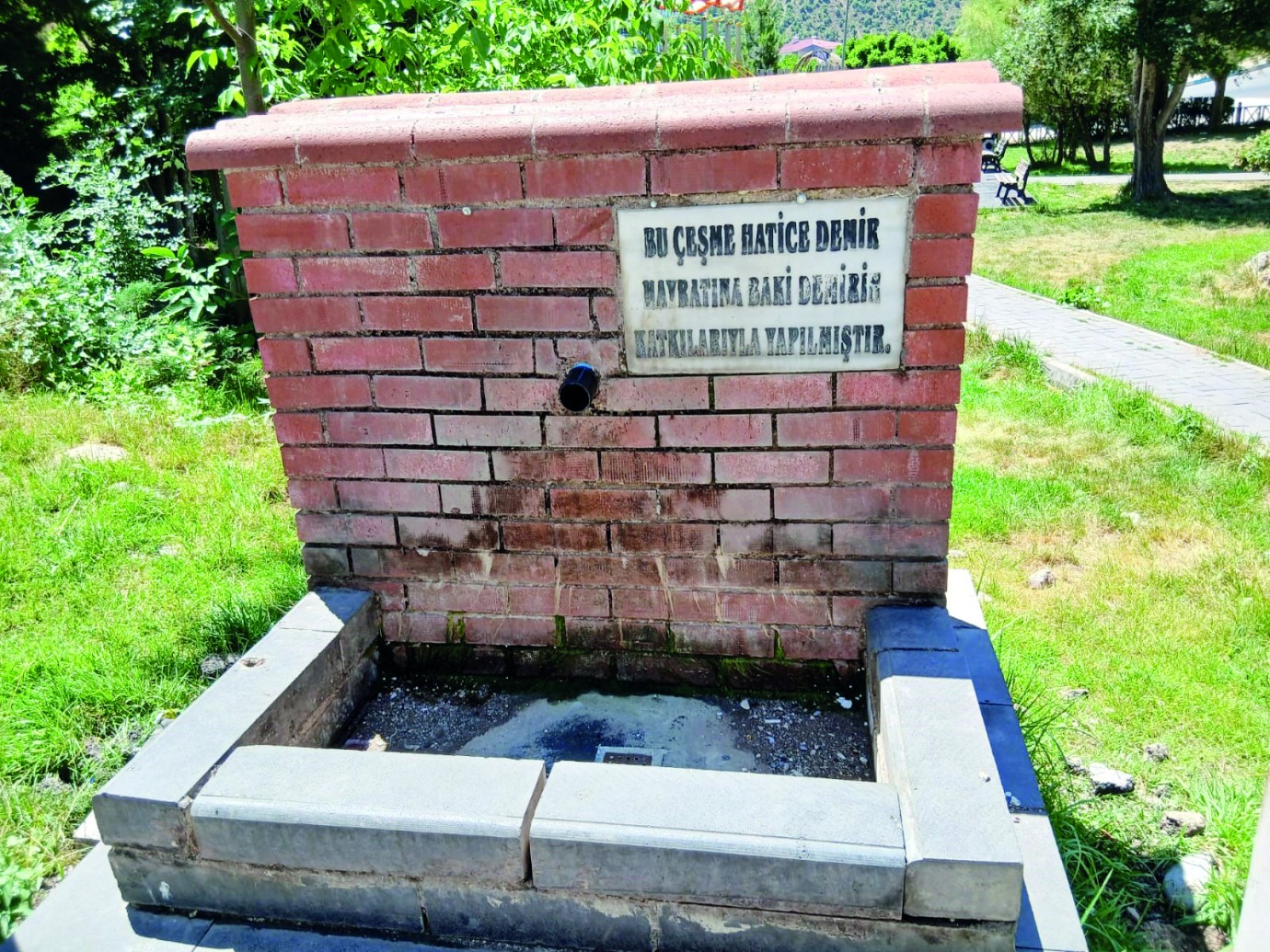 Yoğun bakteri tespit edilen çeşme kapatıldı