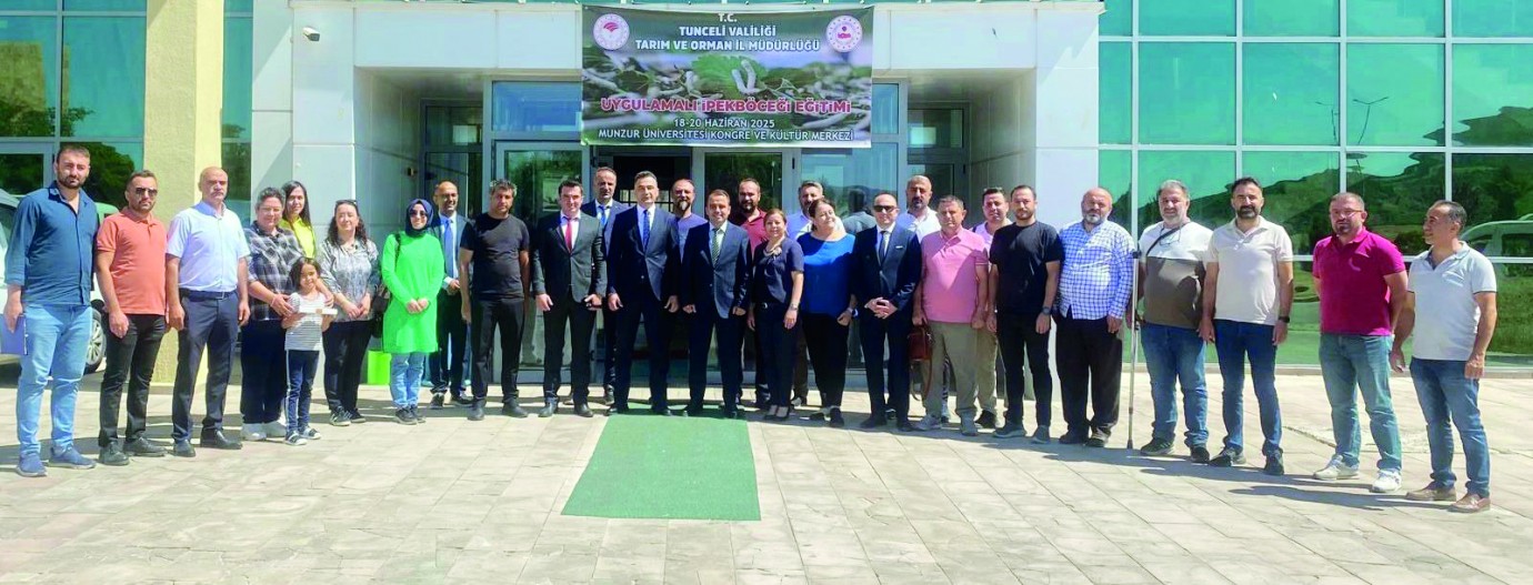 Tunceli’de uygulamalı ipekböcekçiliği eğitimi düzenlendi