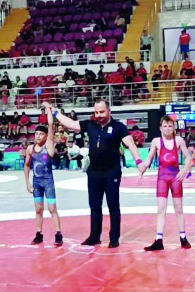 Elazığ Belediyesporlu güreşçi Türkiye 2.’si