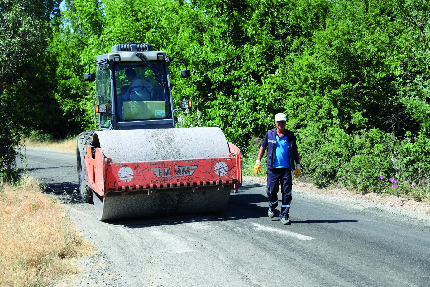 Battalgazi’de asfaltlama çalışmaları devam ediyor