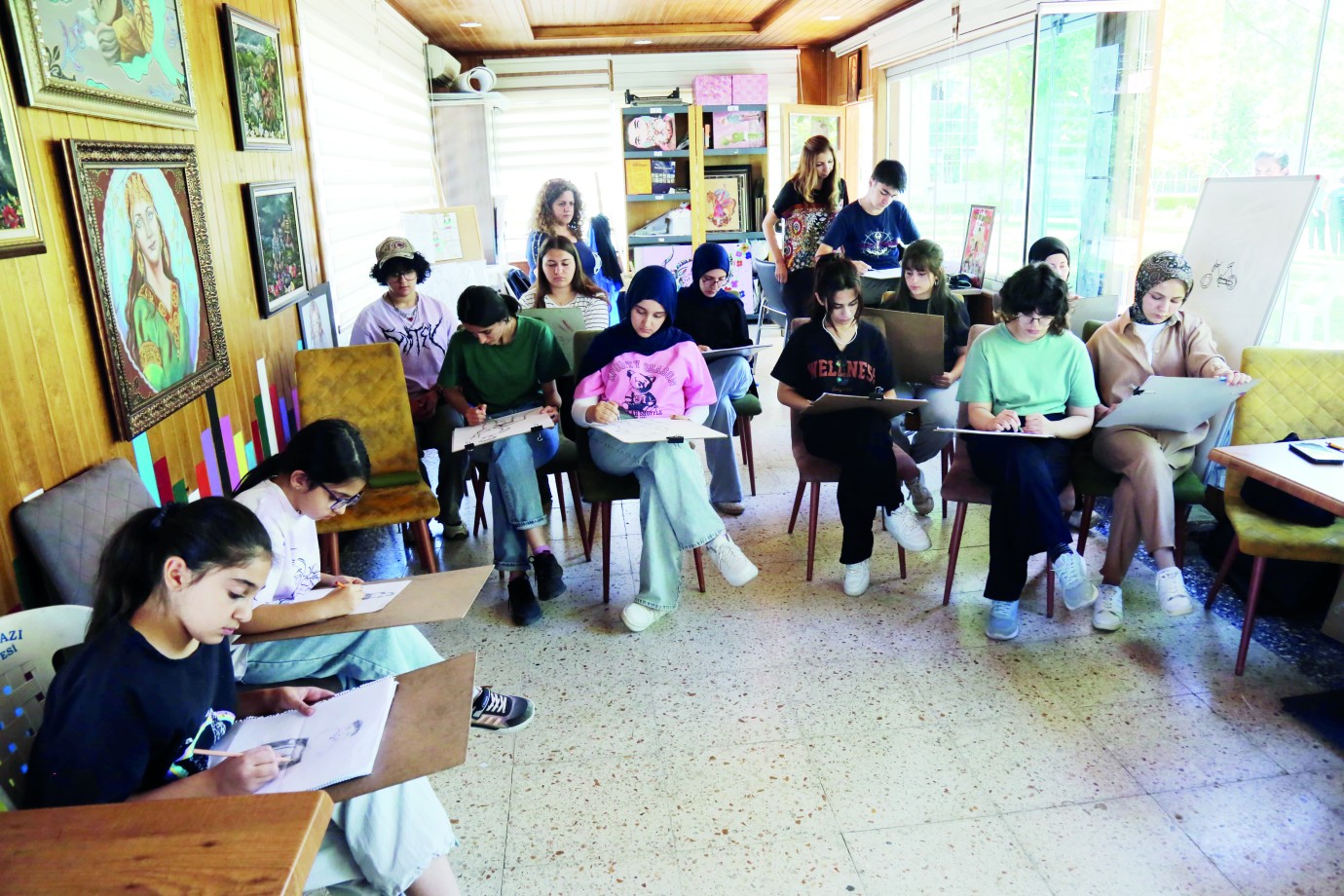 Battalgazi Belediyesi, geleceğin sanatçılarını yetiştiriyor