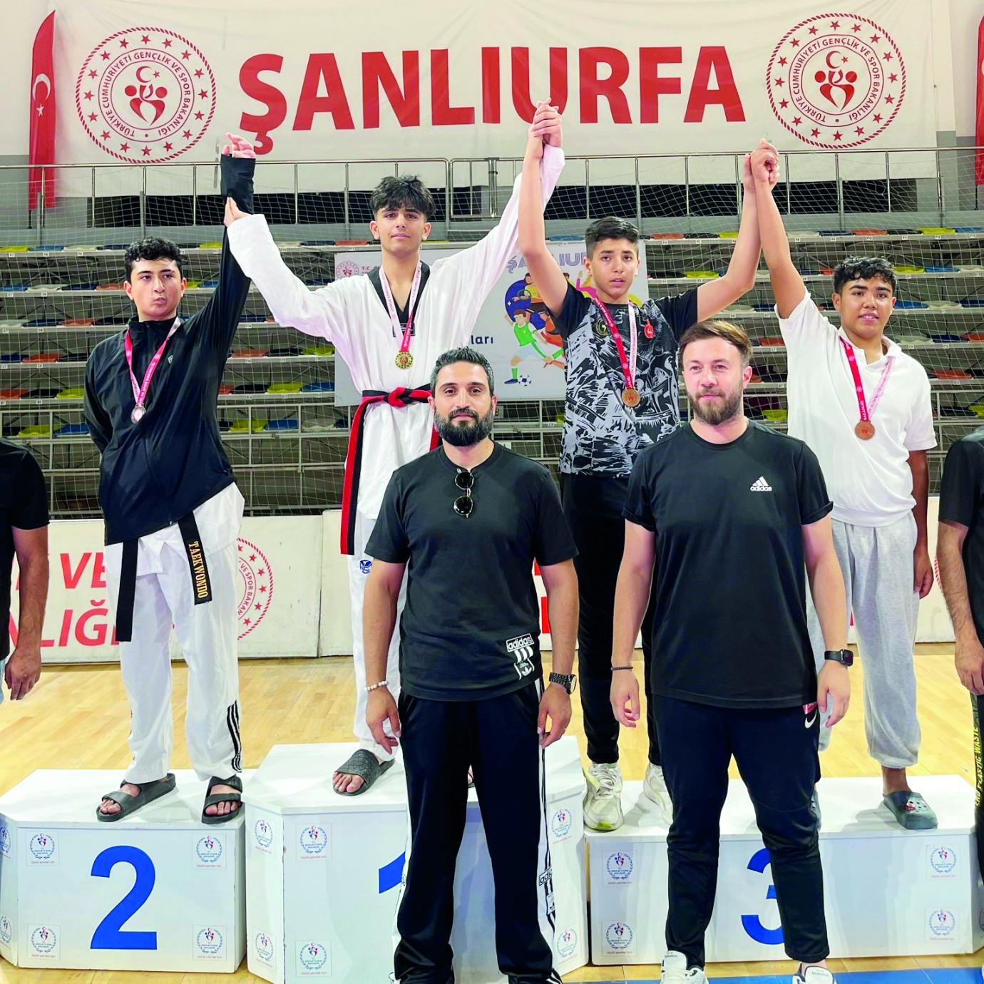 Elazığ erkek takımı taekwondoda şampiyon oldu