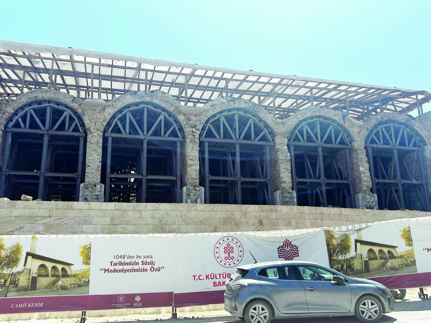 Camii Kebir’de restorasyon çalışmaları devam ediyor