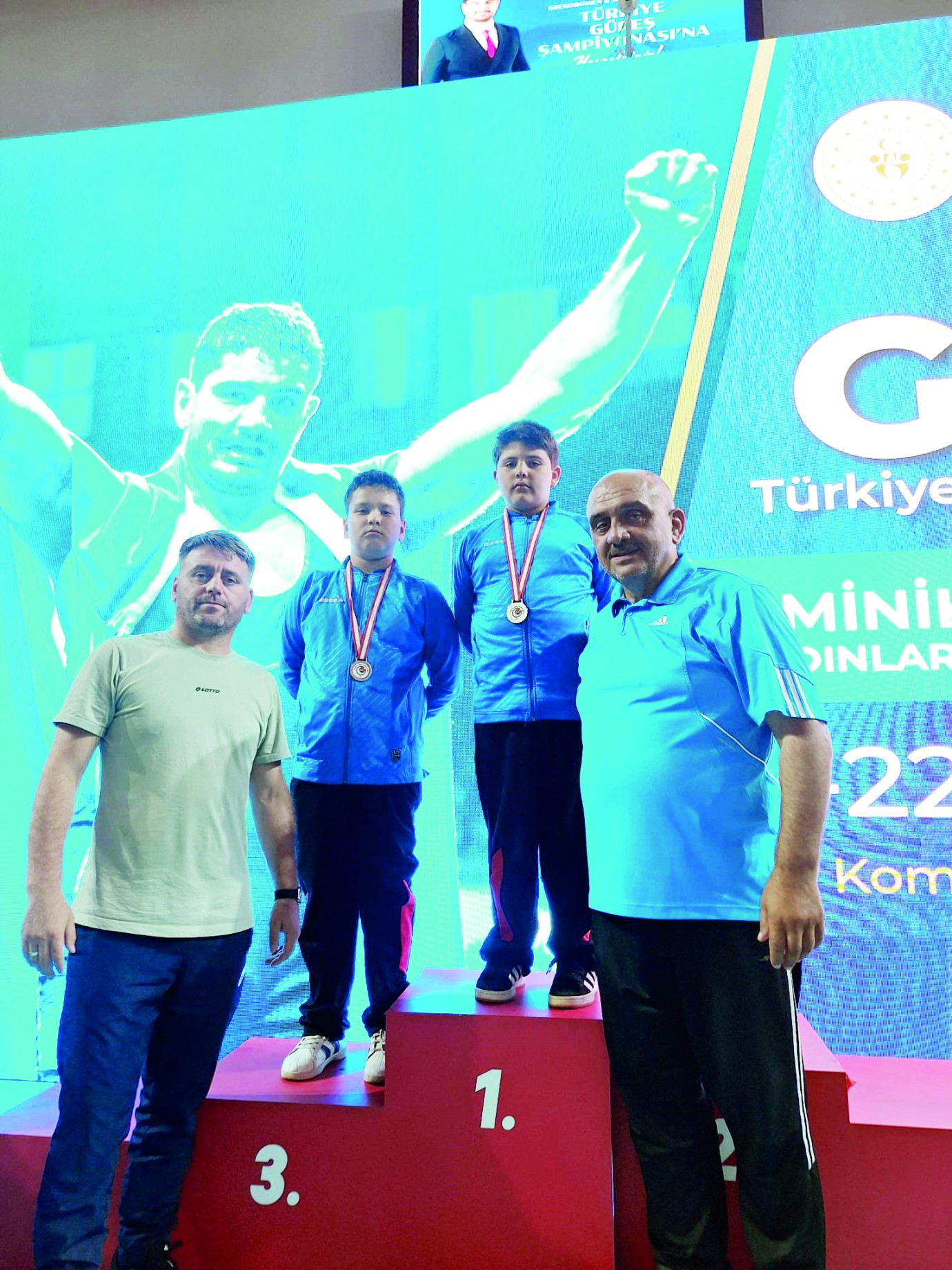 6 sporcu milli takım kampında