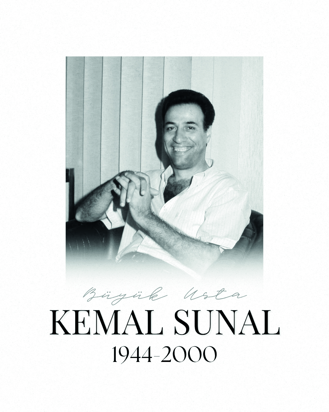 YMS, ünlü sanatçı Kemal Sunal’ı vefatının yıldönümünde andı