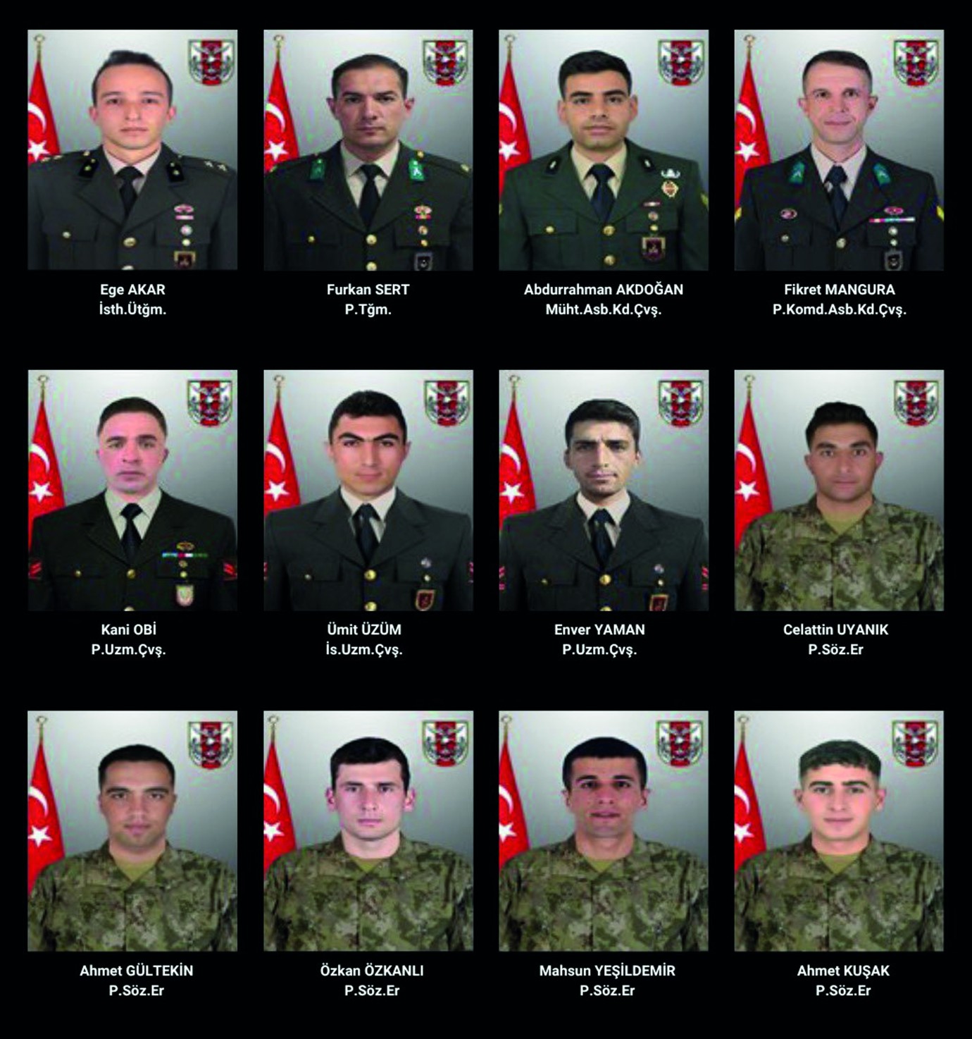 Malatya üç evladını şehit verdi
