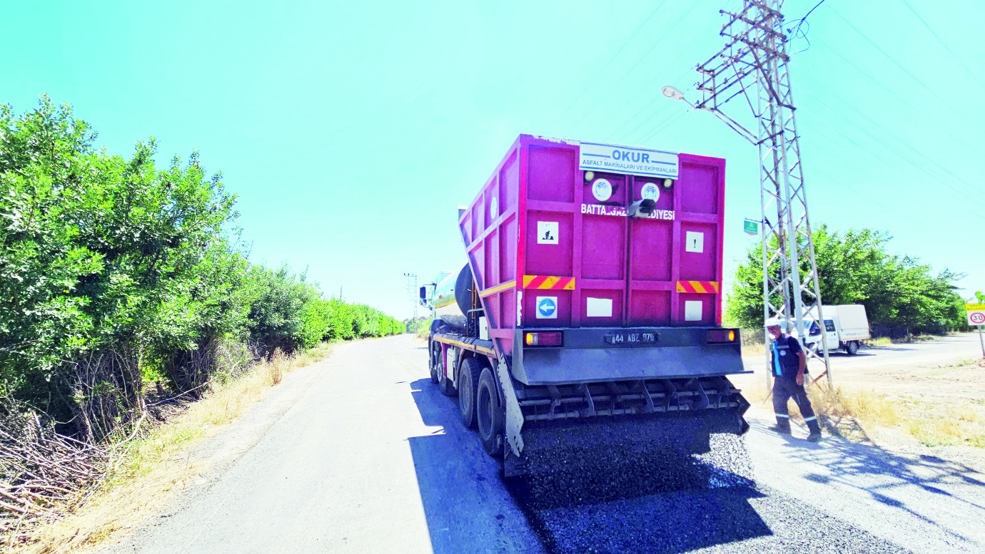 Battalgazi’de mahalle yolları yenileniyor