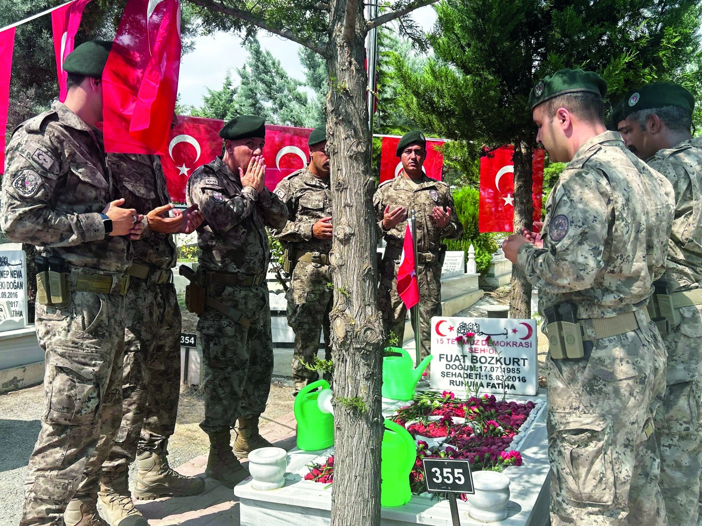 Şehit Fuat Bozkurt kabri başında dualarla anıldı
