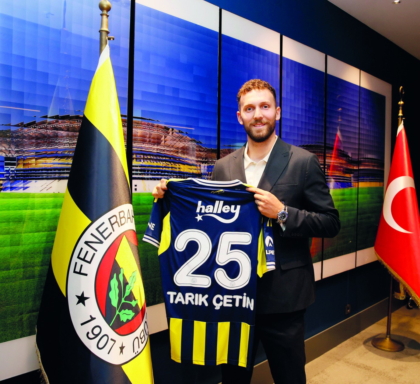 Fenerbahçe, Tarık Çetin'i renklerine bağladı