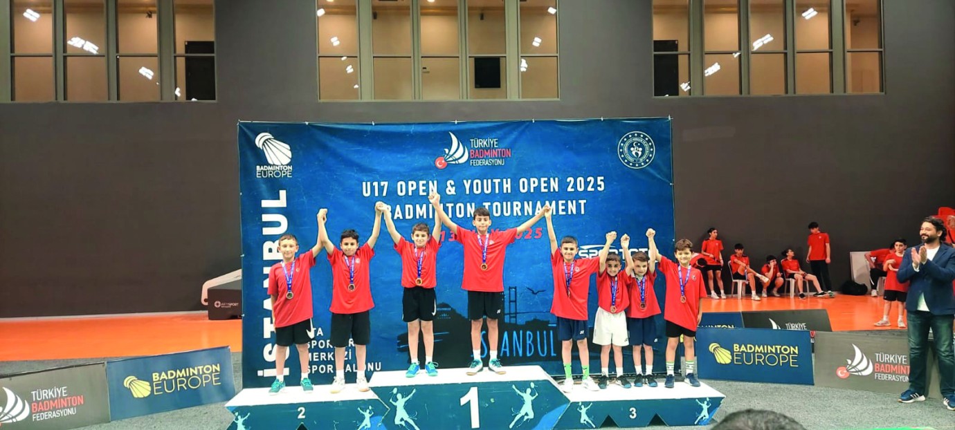 Milli badmintonculardan gururlandıran tablo