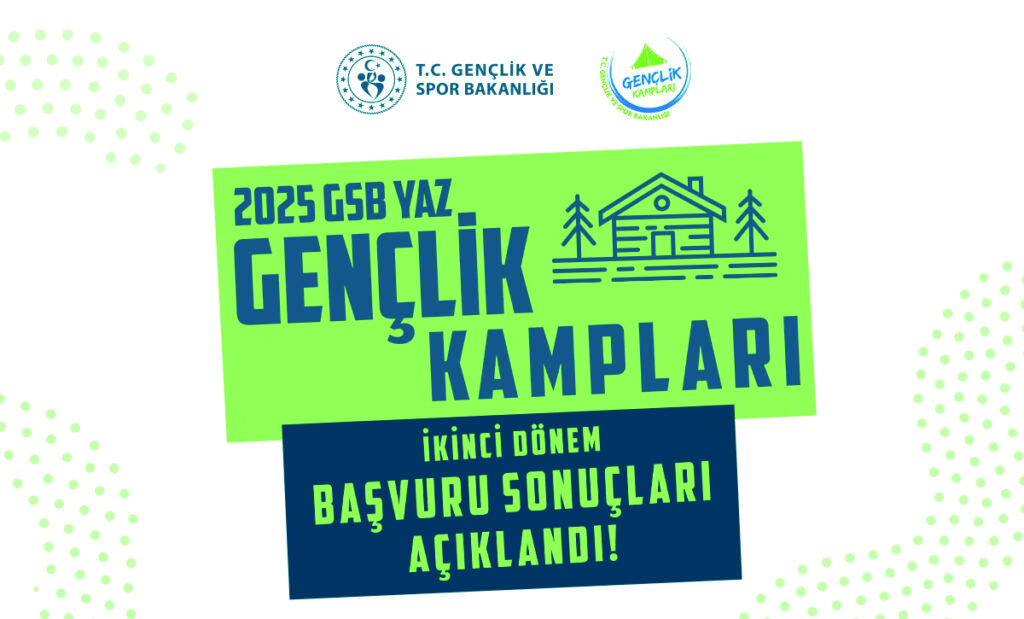 2025 Ulusal Gençlik Kamplarına başvuru sonuçları belli oldu