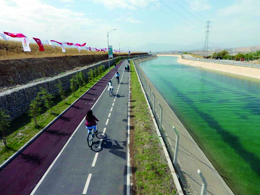 Kahramanmaraş'a 9 kilometrelik spor parkuru