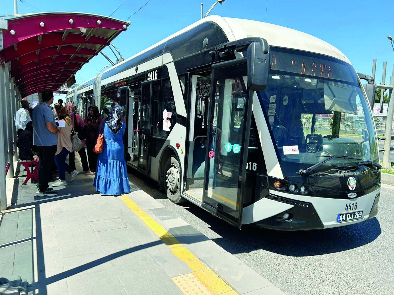 Malatya’da trambüs seferlerine ara verildi
