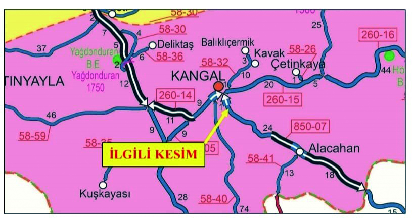 ÇEDAŞ’ın yüksek gerilim kablosu koptu