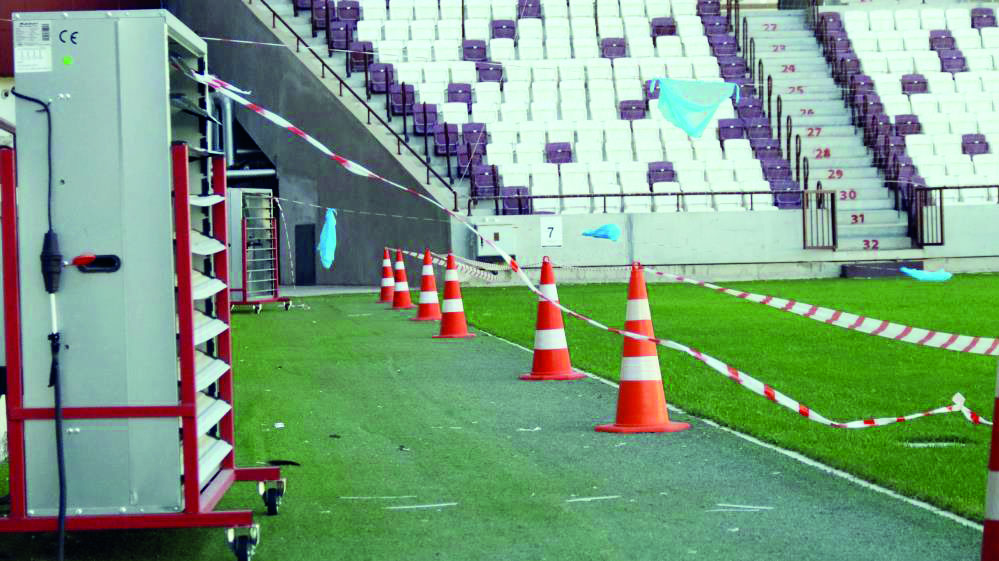 Elazığ Atatürk Stadyumunda ilkler deneniyor