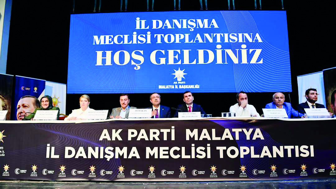 AK Parti Malatya Teşkilatı Temmuz Ayı Toplantısı’nda bir araya geldi
