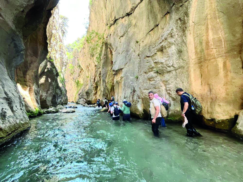 Hançer ve Hapis Kanyonu’na ziyaretçi akını