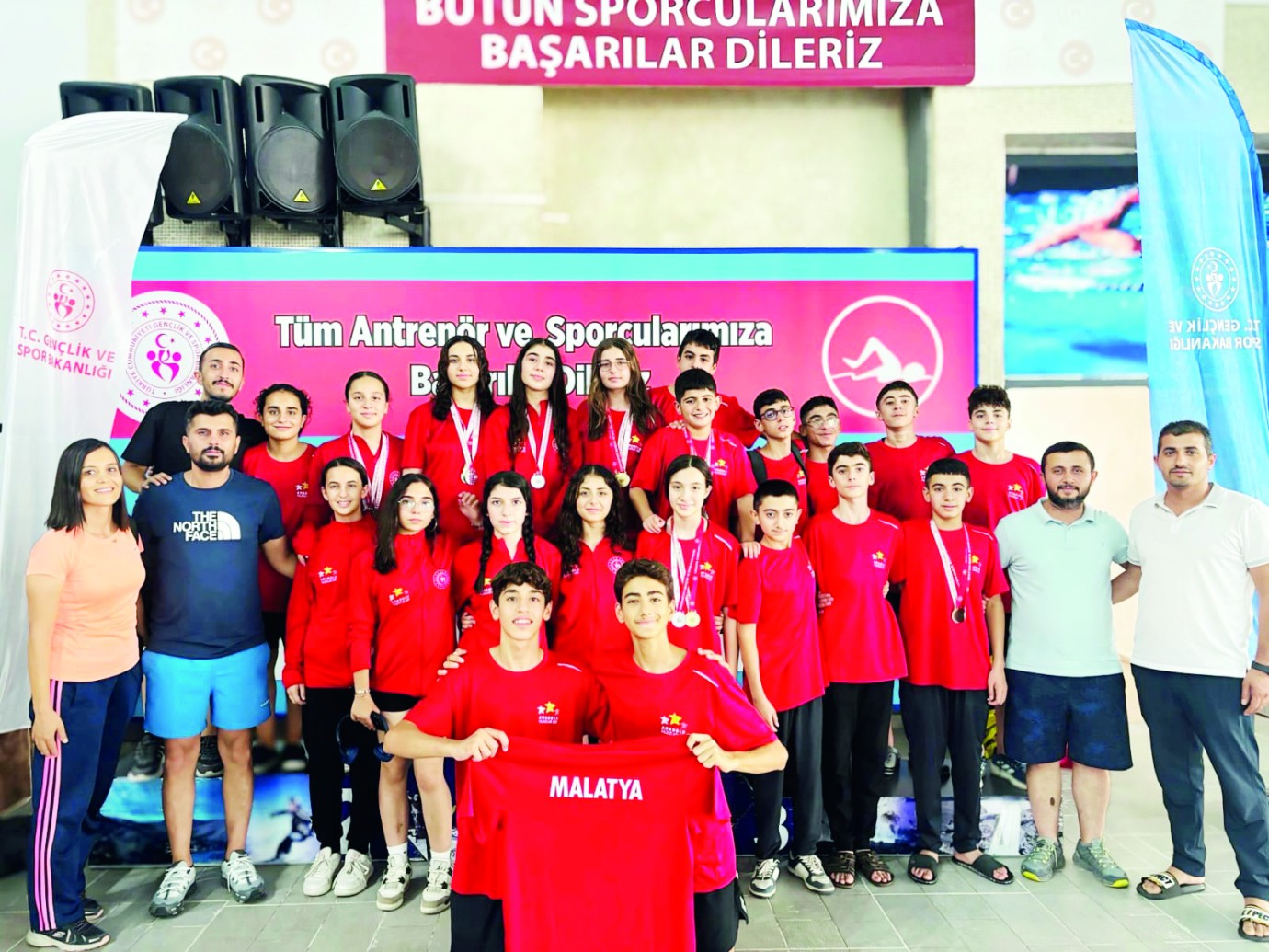 Malatya yüzme takımı Türkiye Şampiyonasına katılacak
